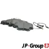 Bremsbelagsatz, Scheibenbremse Vorderachse JP GROUP 4163603110
