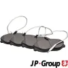 Bremsbelagsatz, Scheibenbremse Vorderachse JP GROUP 4163603410
