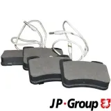 Bremsbelagsatz, Scheibenbremse Vorderachse JP GROUP 4163604010