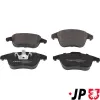 Bremsbelagsatz, Scheibenbremse Vorderachse JP GROUP 4163607910