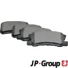 Bremsbelagsatz, Scheibenbremse Hinterachse JP GROUP 4163700310