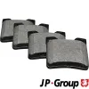 Bremsbelagsatz, Scheibenbremse Hinterachse JP GROUP 4163701410