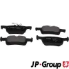 Bremsbelagsatz, Scheibenbremse Hinterachse JP GROUP 4163701510