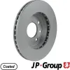 Bremsscheibe Vorderachse JP GROUP 4363100400 Bild Bremsscheibe Vorderachse JP GROUP 4363100400