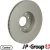 Bremsscheibe Vorderachse JP GROUP 4363100800 Bild Bremsscheibe Vorderachse JP GROUP 4363100800