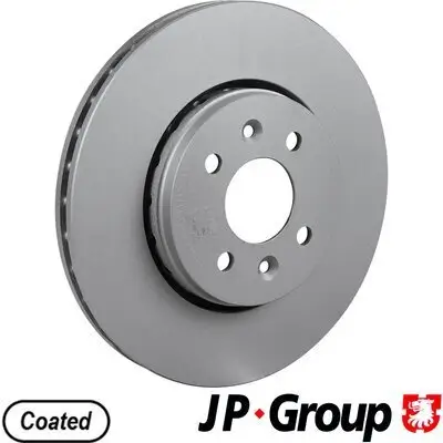 Bremsscheibe Vorderachse JP GROUP 4363102300