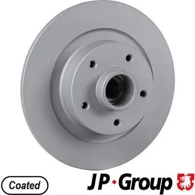 Bremsscheibe Hinterachse JP GROUP 4363203100