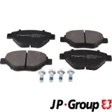 Bremsbelagsatz, Scheibenbremse Vorderachse JP GROUP 4363600710