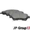 Bremsbelagsatz, Scheibenbremse Vorderachse JP GROUP 4363601810
