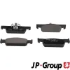Bremsbelagsatz, Scheibenbremse Vorderachse JP GROUP 4363606010