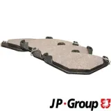 Bremsbelagsatz, Scheibenbremse Hinterachse JP GROUP 4363700110