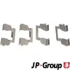Zubehörsatz, Scheibenbremsbelag Vorderachse JP GROUP 4364004210