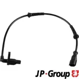Sensor, Raddrehzahl Hinterachse links JP GROUP 4397105470