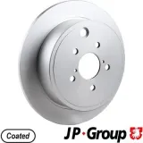 Bremsscheibe Hinterachse JP GROUP 4663200400