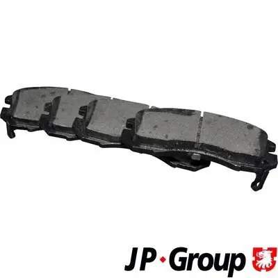 Bremsbelagsatz, Scheibenbremse Vorderachse JP GROUP 4663600110 Bild Bremsbelagsatz, Scheibenbremse Vorderachse JP GROUP 4663600110