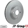 Bremsscheibe Vorderachse JP GROUP 4863101100