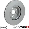 Bremsscheibe Vorderachse JP GROUP 4863101400 Bild Bremsscheibe Vorderachse JP GROUP 4863101400
