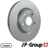 Bremsscheibe Vorderachse JP GROUP 4863101800