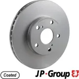 Bremsscheibe Vorderachse JP GROUP 4863102300