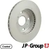 Bremsscheibe Vorderachse JP GROUP 4863102400 Bild Bremsscheibe Vorderachse JP GROUP 4863102400