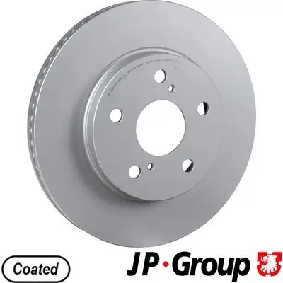 Bremsscheibe Vorderachse JP GROUP 4863105900