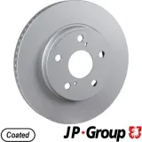 Bremsscheibe Vorderachse JP GROUP 4863105900