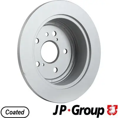 Bremsscheibe Hinterachse JP GROUP 4863200500 Bild Bremsscheibe Hinterachse JP GROUP 4863200500