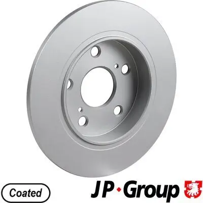 Bremsscheibe Hinterachse JP GROUP 4863201400 Bild Bremsscheibe Hinterachse JP GROUP 4863201400