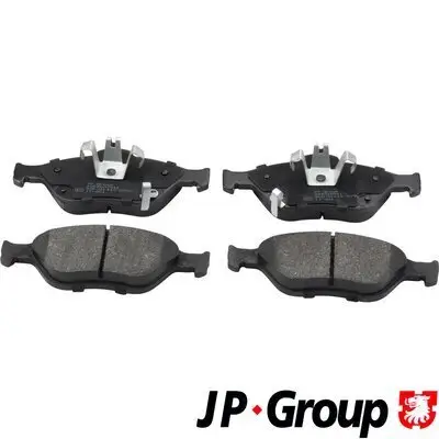 Bremsbelagsatz, Scheibenbremse Vorderachse JP GROUP 4863603810