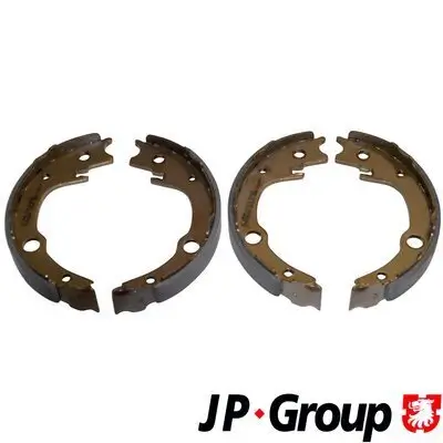 Bremsbackensatz, Feststellbremse Hinterachse links Hinterachse rechts JP GROUP 4863900410 Bild Bremsbackensatz, Feststellbremse Hinterachse links Hinterachse rechts JP GROUP 4863900410