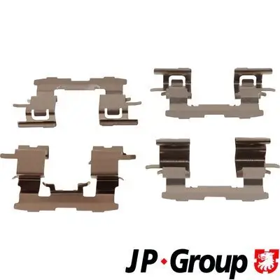 Zubehörsatz, Scheibenbremsbelag Vorderachse JP GROUP 4864003810 Bild Zubehörsatz, Scheibenbremsbelag Vorderachse JP GROUP 4864003810