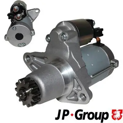 Starter 12 V 1,6 kW JP GROUP 4890301100
