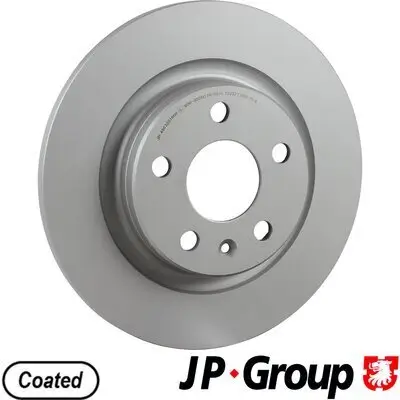Bremsscheibe Hinterachse JP GROUP 4963201600