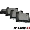 Bremsbelagsatz, Scheibenbremse Hinterachse JP GROUP 4963700210