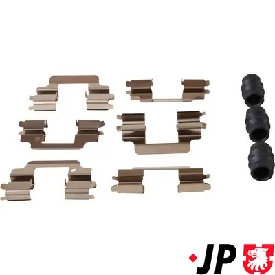 Zubehörsatz, Scheibenbremsbelag Hinterachse JP GROUP 4964002910 Bild Zubehörsatz, Scheibenbremsbelag Hinterachse JP GROUP 4964002910