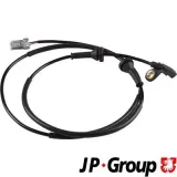 Sensor, Raddrehzahl Hinterachse links JP GROUP 4997104570