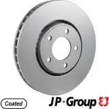 Bremsscheibe Vorderachse JP GROUP 5063100400