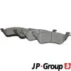 Bremsbelagsatz, Scheibenbremse Hinterachse JP GROUP 5063700210