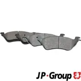 Bremsbelagsatz, Scheibenbremse Hinterachse JP GROUP 5063700210