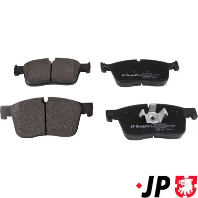 Bremsbelagsatz, Scheibenbremse Vorderachse JP GROUP 5463600210