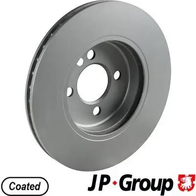 Bremsscheibe Vorderachse JP GROUP 6063100400 Bild Bremsscheibe Vorderachse JP GROUP 6063100400