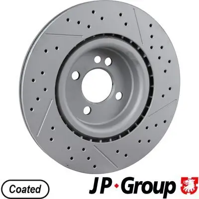 Bremsscheibe Vorderachse JP GROUP 6063101100 Bild Bremsscheibe Vorderachse JP GROUP 6063101100