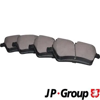 Bremsbelagsatz, Scheibenbremse Vorderachse JP GROUP 6063600310 Bild Bremsbelagsatz, Scheibenbremse Vorderachse JP GROUP 6063600310