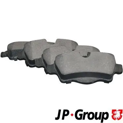 Bremsbelagsatz, Scheibenbremse Hinterachse JP GROUP 6063700210 Bild Bremsbelagsatz, Scheibenbremse Hinterachse JP GROUP 6063700210