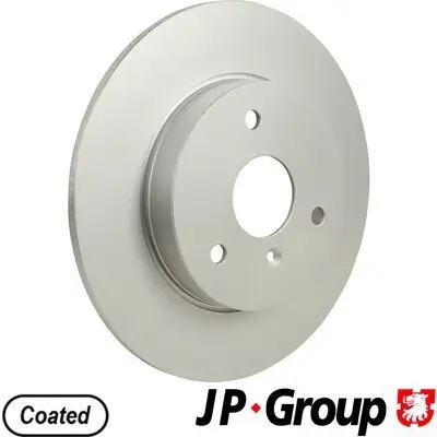 Bremsscheibe Vorderachse JP GROUP 6163100100
