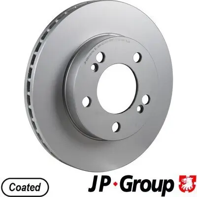 Bremsscheibe Vorderachse JP GROUP 6263100100