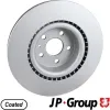 Bremsscheibe Vorderachse JP GROUP 6563100100 Bild Bremsscheibe Vorderachse JP GROUP 6563100100