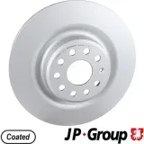 Bremsscheibe Hinterachse JP GROUP 6563200100