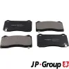 Bremsbelagsatz, Scheibenbremse Vorderachse JP GROUP 6563610110