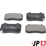 Bremsbelagsatz, Scheibenbremse Hinterachse JP GROUP 6563610410